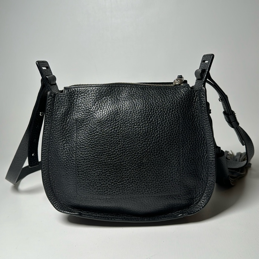 All Saints Leather Shoulder Bag - Picture 2 of 5